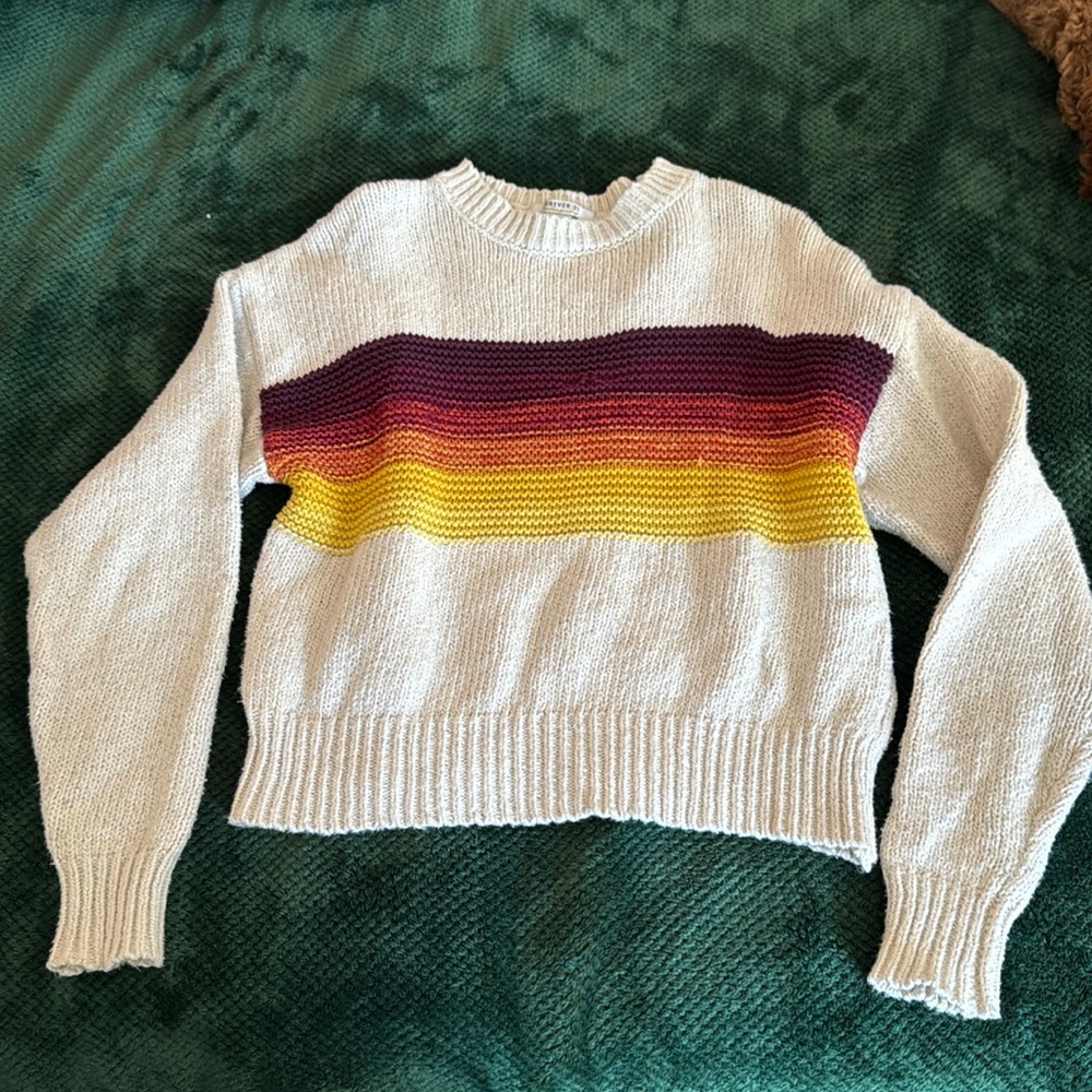 Sunrise Striped Forever 21 Sweater